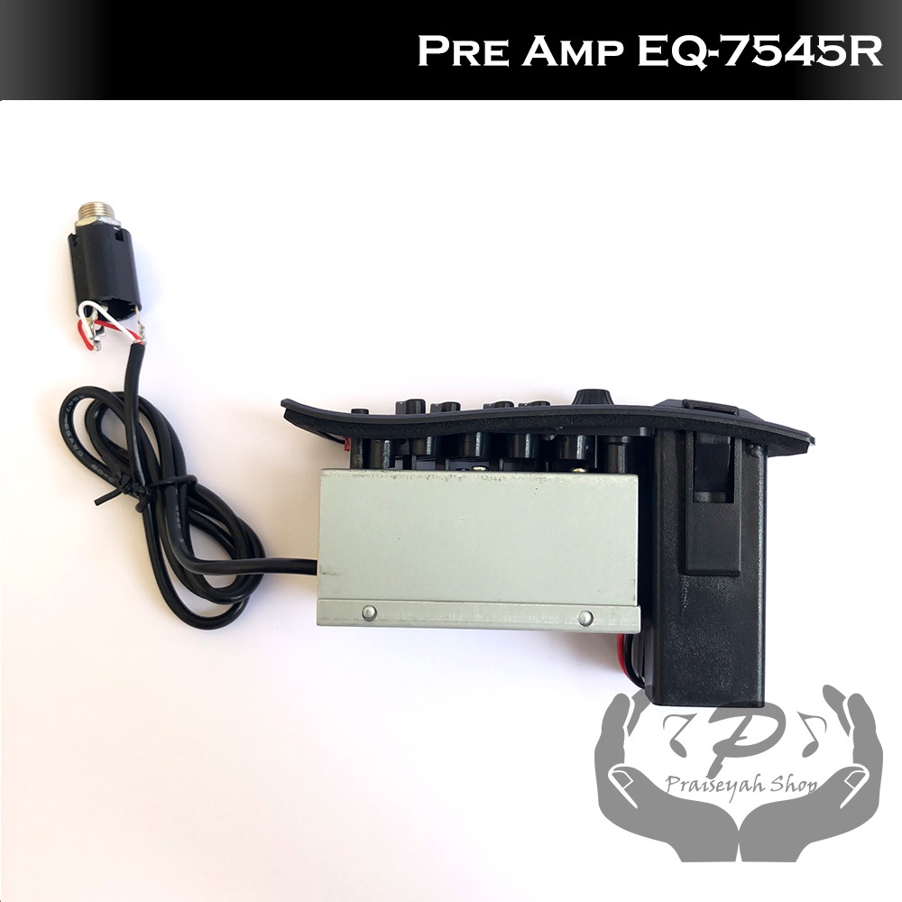 Pre Amp Equalizer Gitar Akustik EQ 7545 R Preamp EQ7545