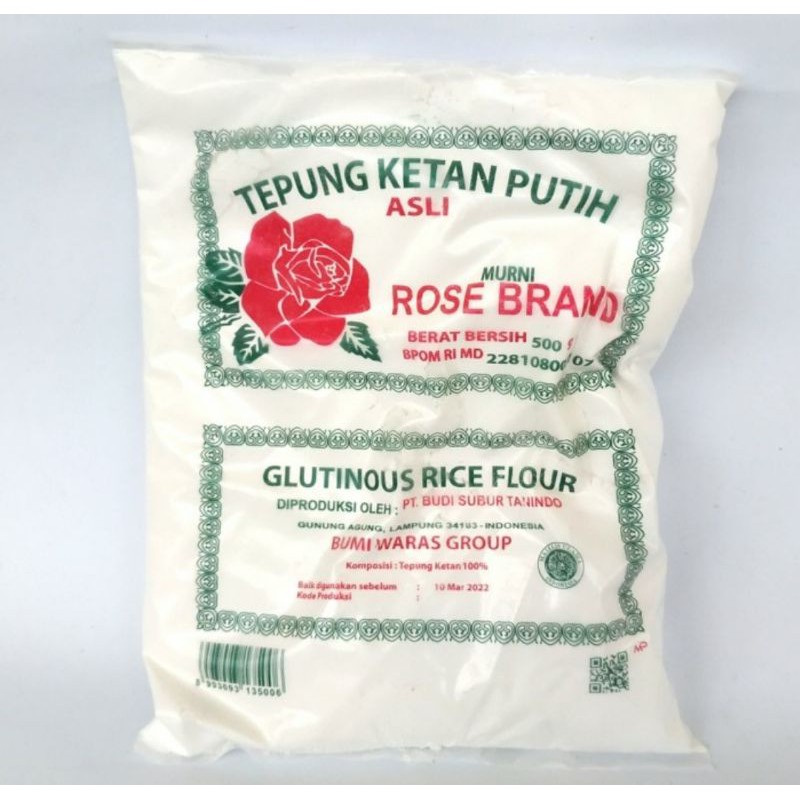 

Tepung Ketang Rose Brand 500gr