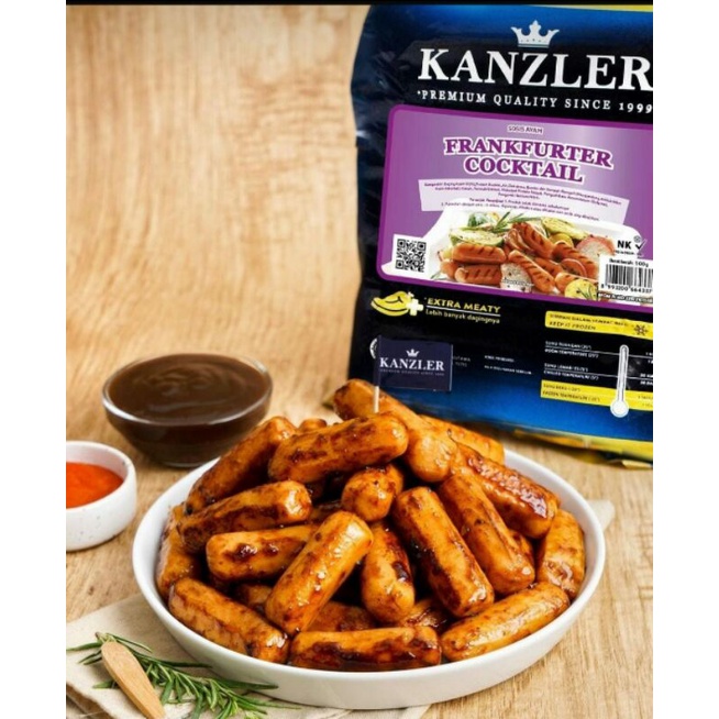 

KANZLER SOSIS FRANKFURTER COCKTAIL 500 GR