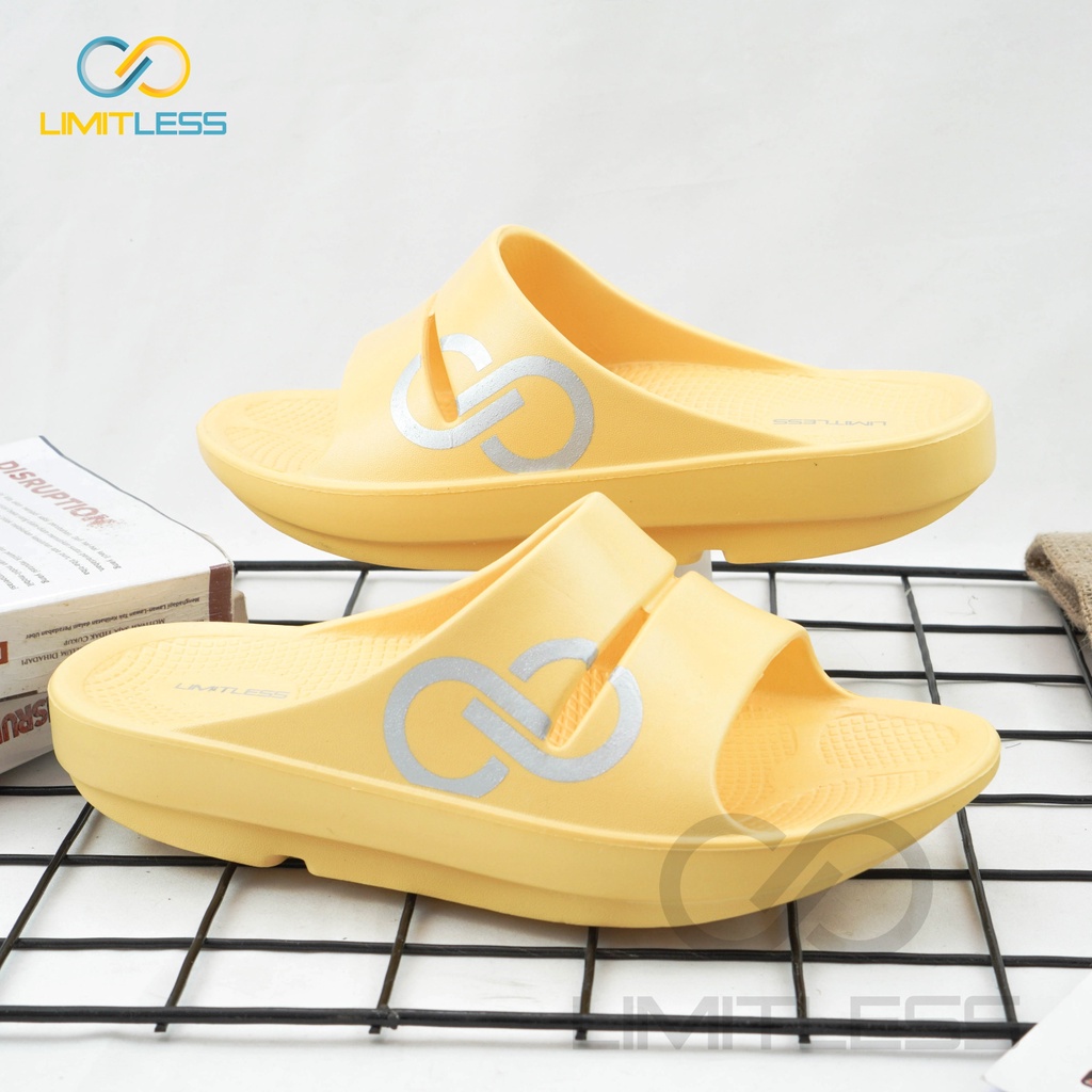 Sendal Kesehatan Slip On Wanita Terbaru Limitless Sandal Wanita Selop Wedges Empuk Sandal Selop Wanita Jelly