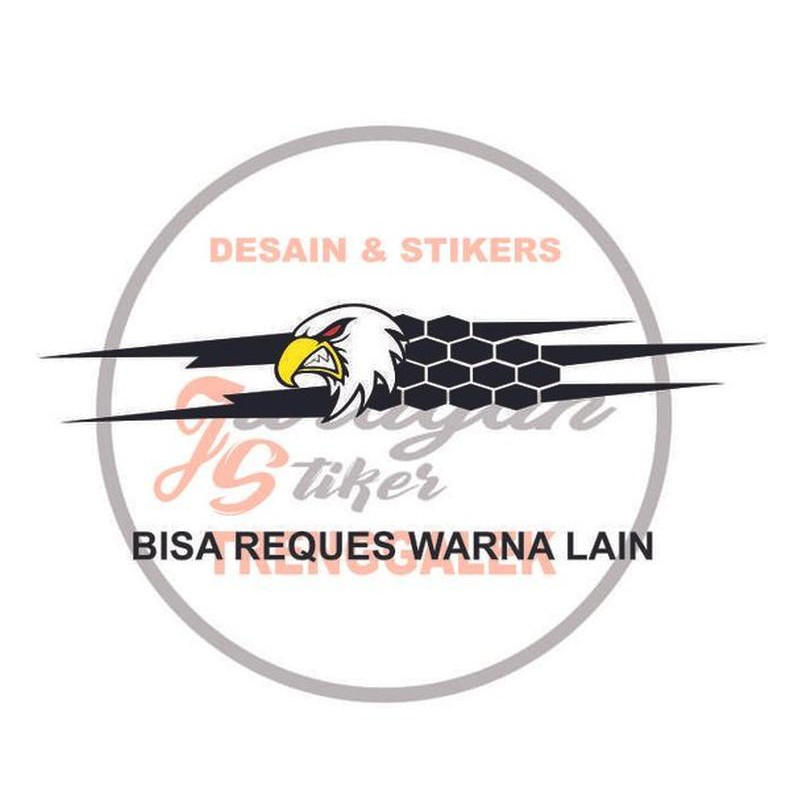 Stiker Pintu JDM Rajawali Sport untuk pickup Truck APV Stiker Pintu JDM Rajawali Sport untuk pickup Truck APV