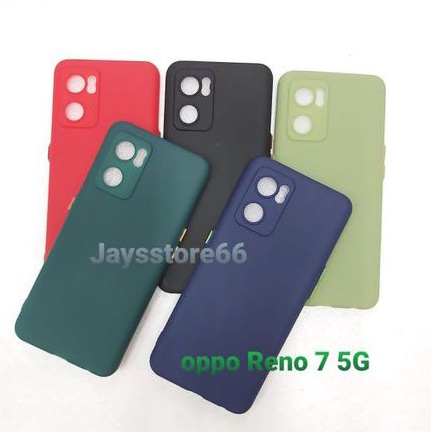 Case TPU Macaroon Warna Warni Oppo Reno 7 5G