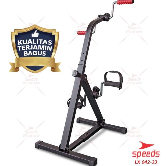 sepeda statis terapi speeds dual exerciser sepeda terapi gym 042 33 pengiriman cepat