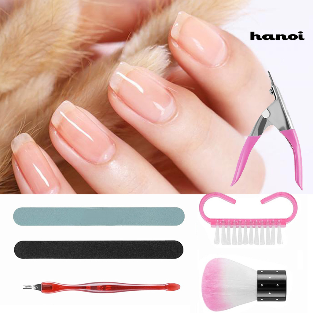 100pcs / Set Alat Pembentuk Kuku Bahan Abs Untuk Manicure