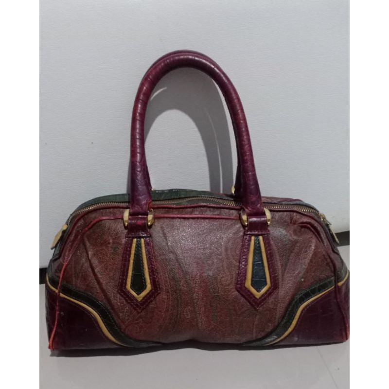 Tas Preloved atau Monza atau Second Shoulder bag Brand Etro