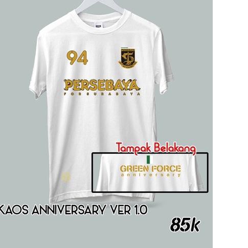 ✧ KAOS PERSEBAYA 94 TAHUN VER 1.0 / KAOS ANNIVERSARY PERSEBAYA 94 TAHUN / KAOS BOLA / KAOS BONEK ☪