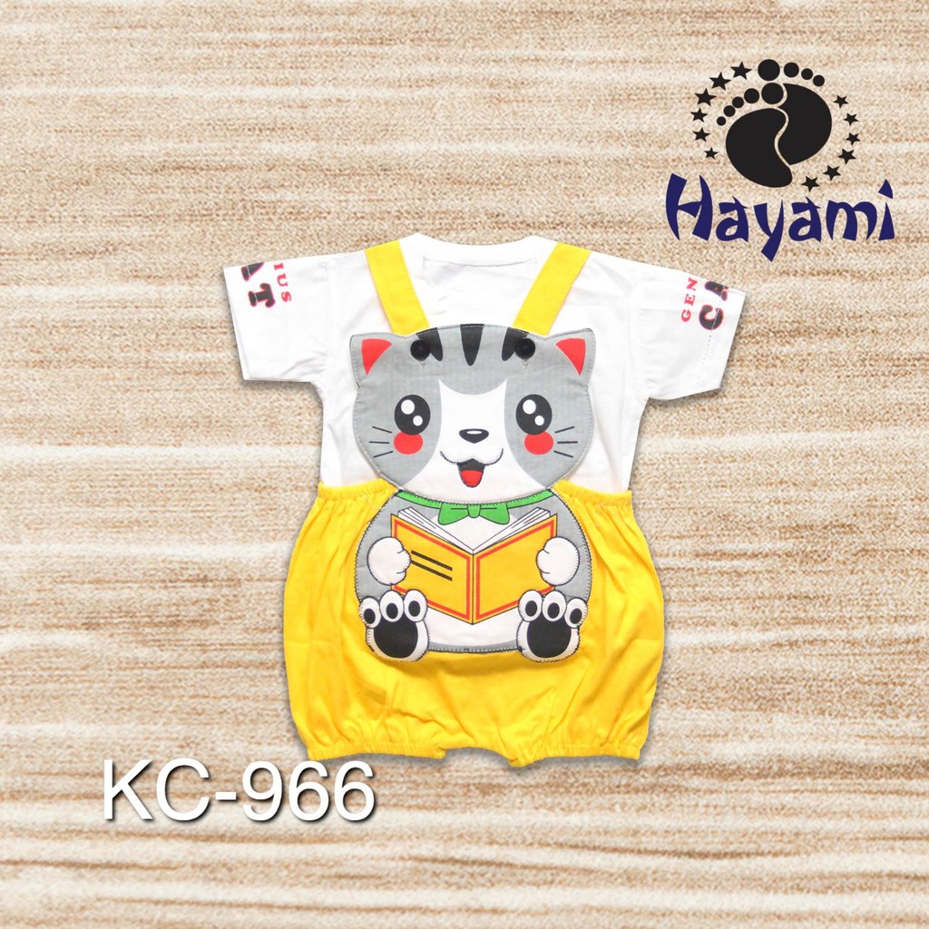 BAJU BAYI JUMPER JUMPSUIT KODOK KUCING