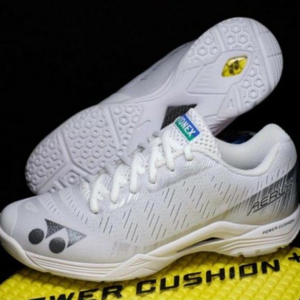 Sepatu Badminton Yonex Aerus Z Ladies Women White Limited 75th Original SP