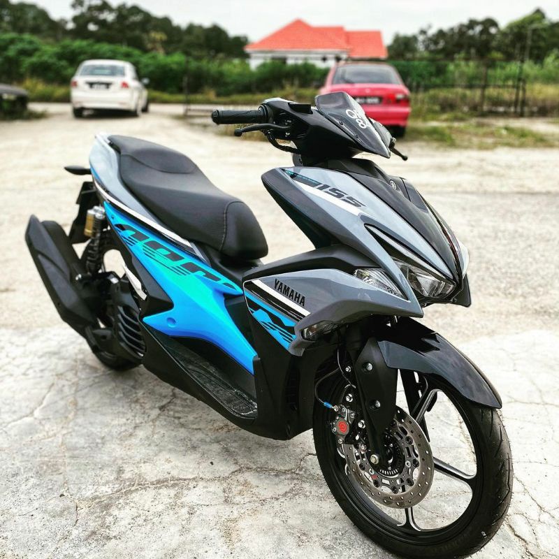 STRIPING STICKER AEROX ALL NEW 155 NVX MALAYSIA COMBINASI