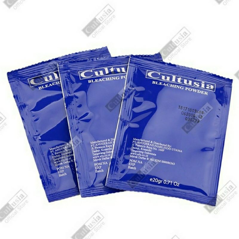 CULTUSIA Bleaching Powder Sachet 20gr