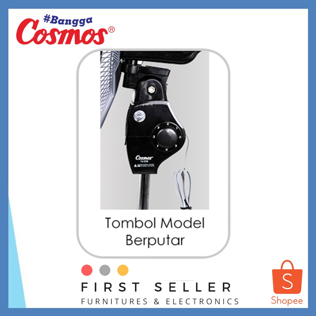 KIPAS ANGIN BERDIRI / STAND FAN COSMOS 16SDB / 16 XDC ( 16 INCH) ORIGINAL 100% TERMURAH !
