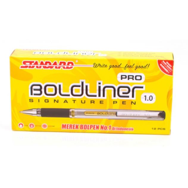 

Standard Pen BOLDLINER PRO 1.0mm (Harga Grosir Termurah)