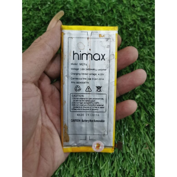 Batre Baterai Batu Himax M21s Original Asli Copotan