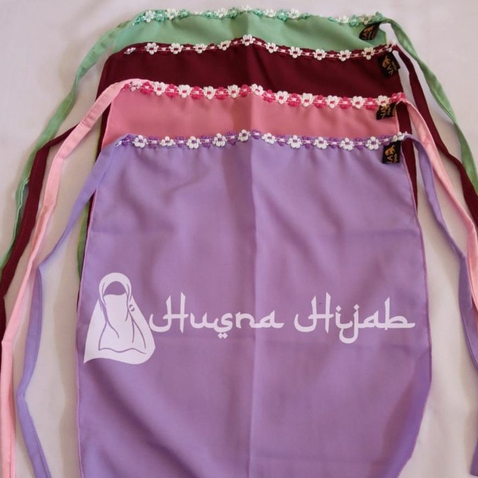 [BRAND HUSNA HIJAB] Cadar Tali Polos Renda Dewasa / Cadar Renda