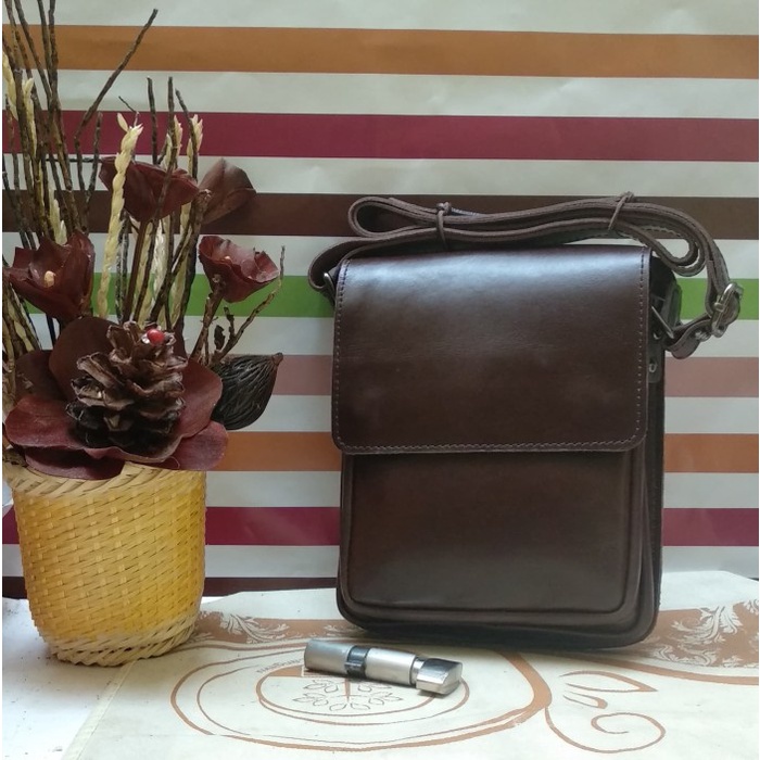 tas asli kulit sapi pull up handmade pengrajin kota garut