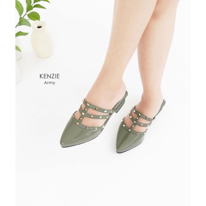 Damelia Kenzie Mules Wanita Melstore Jkt