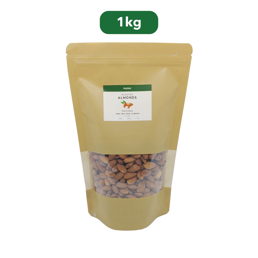 

Prodex Roasted Almonds / Almond Panggang 1kg - Diet, Snack, Healthy, Cemilan, Sehat, Nuts, Kacang