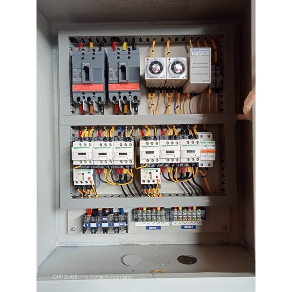 panel blower oven padi,star delta,20 hp,2 motor,