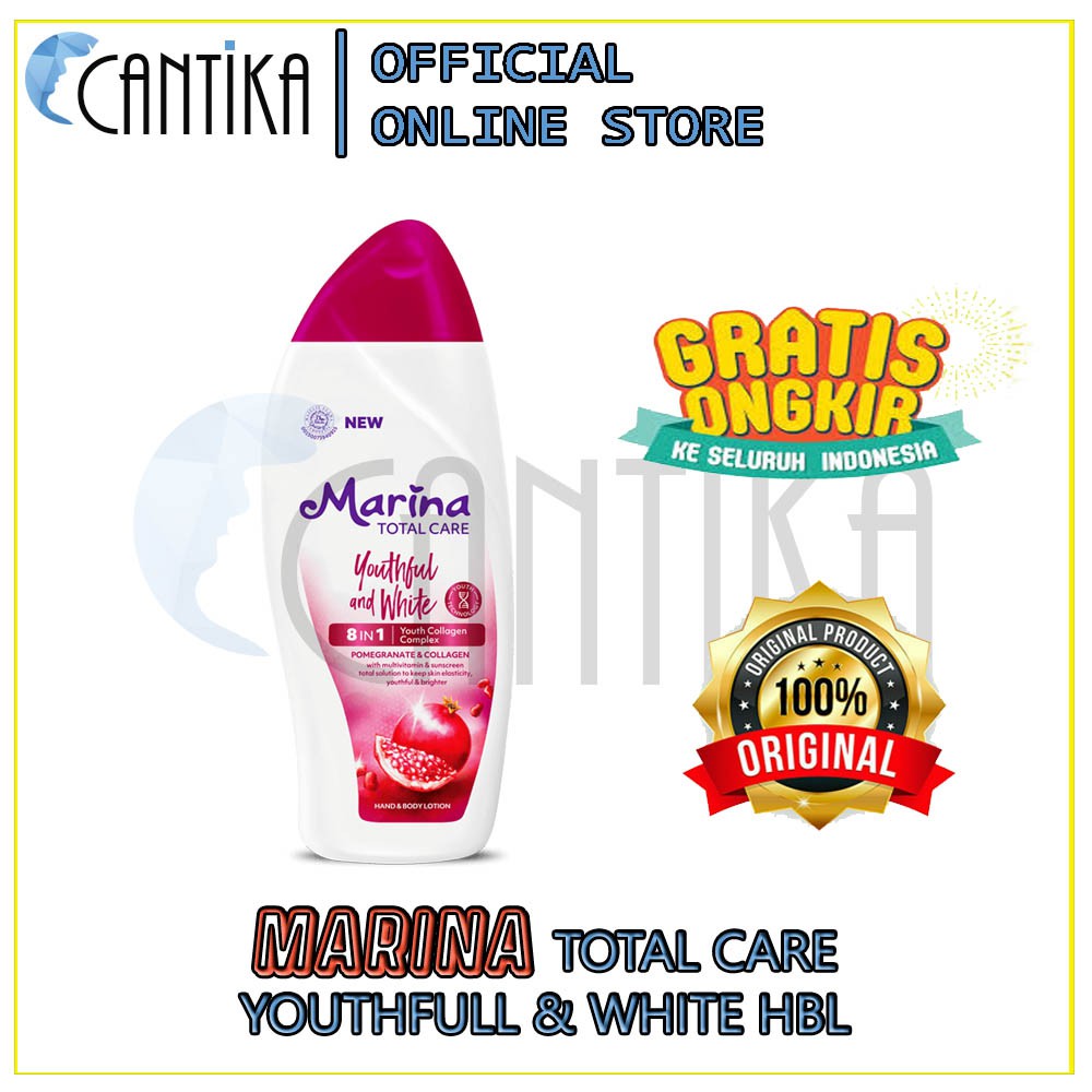 PROMO MARINA Total Care Youthful & White Lotion