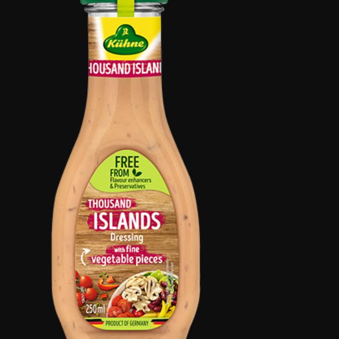 

*:*:*:*:*] Kuhne Thousand Island salad dressing 250 ml with fine vegetables piece