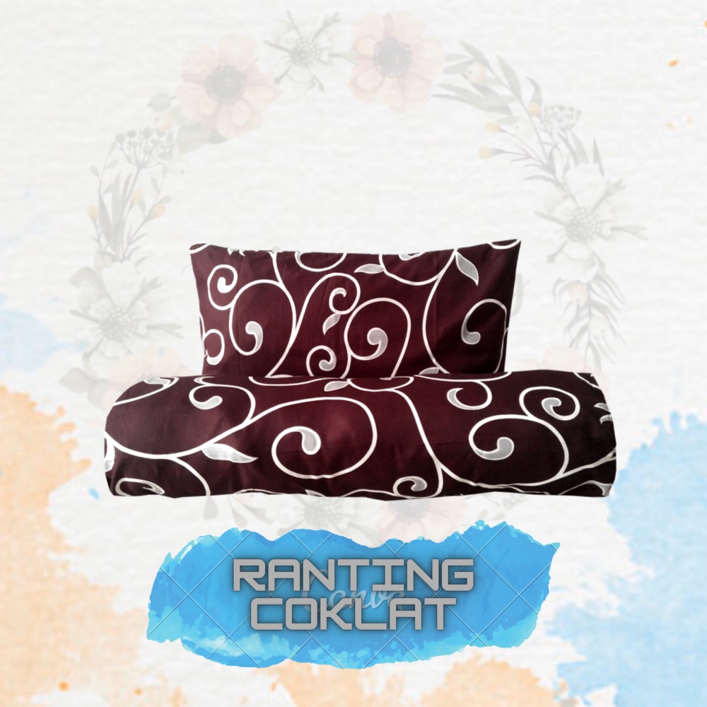 Sarung Bantal dan Guling Tidur Motif Polos dan Karakter Anak Aesthetic | Adem, Halus, Anti Luntur
