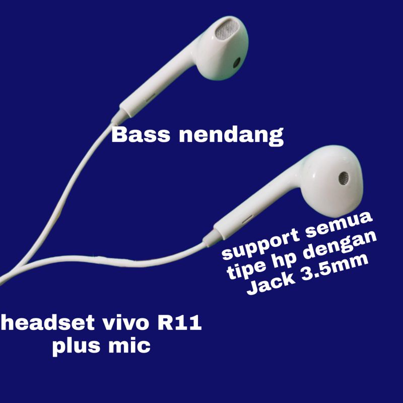 Headset Vivo superbass original