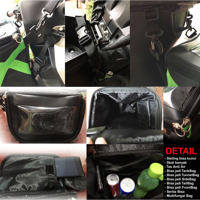 Tas Grab - Tas Gojek - Tas Driver - Tas Ojol - Tas Multifungsi