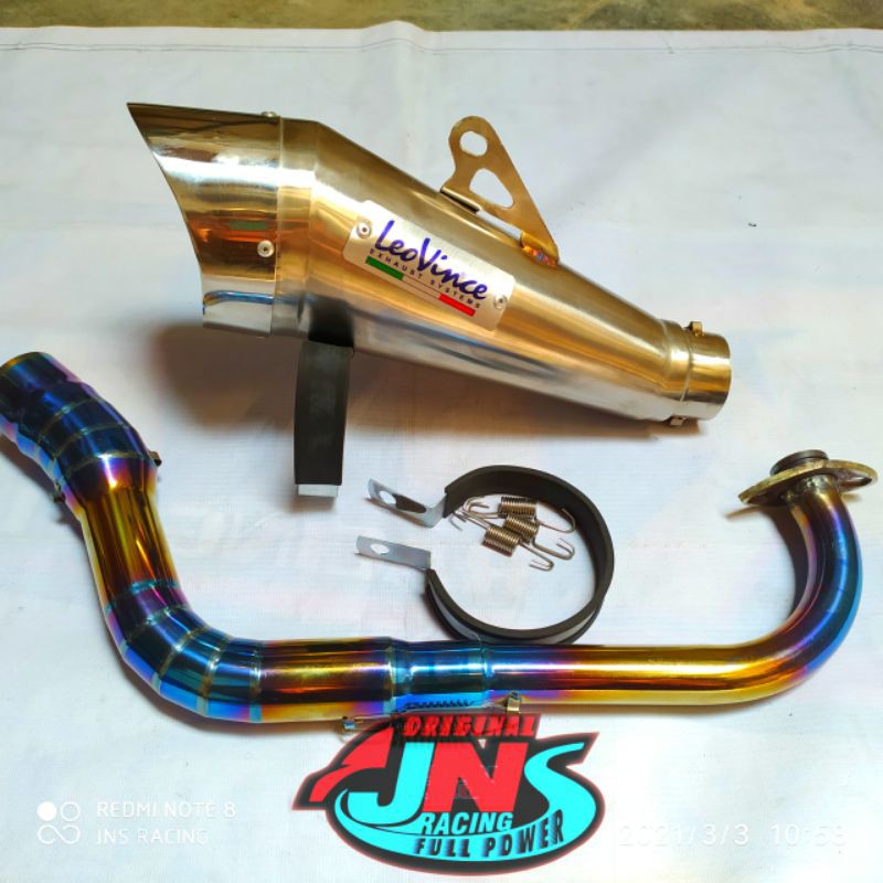 KNALPOT LEOVINCE PCX NMAX LEXI AEROX VARIO150 VARIO125