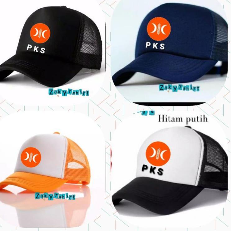 AUD.25Au22м ▪ Topi Jaring Truker Logo Partai PKS