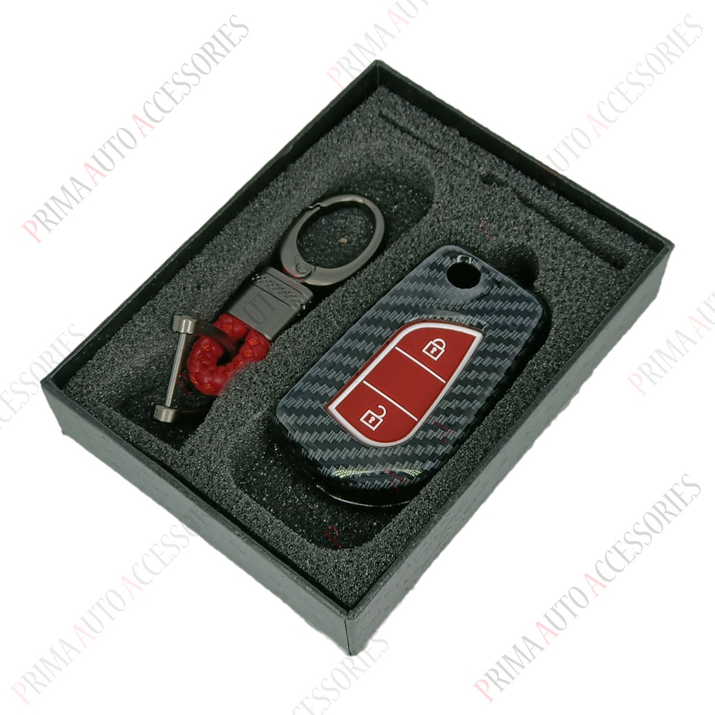 Casing Kunci Remote Mobil Carbon Fiber - INNOVA TYPE G