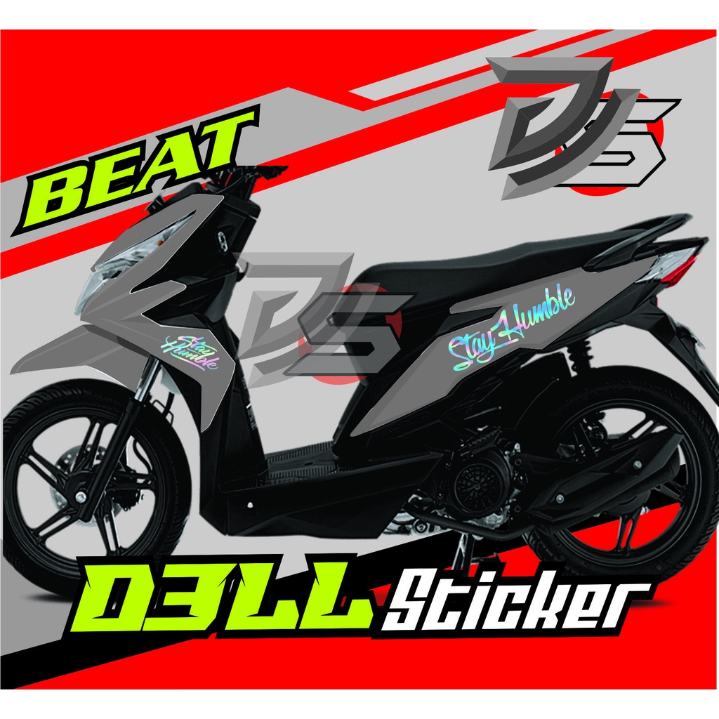 Sticker Beat Stay Humble / Cutting Sticker Beat / Beat Street / Beat FI