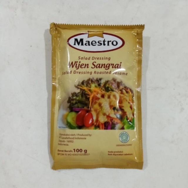 

Maestro wijen sangrai 100gr