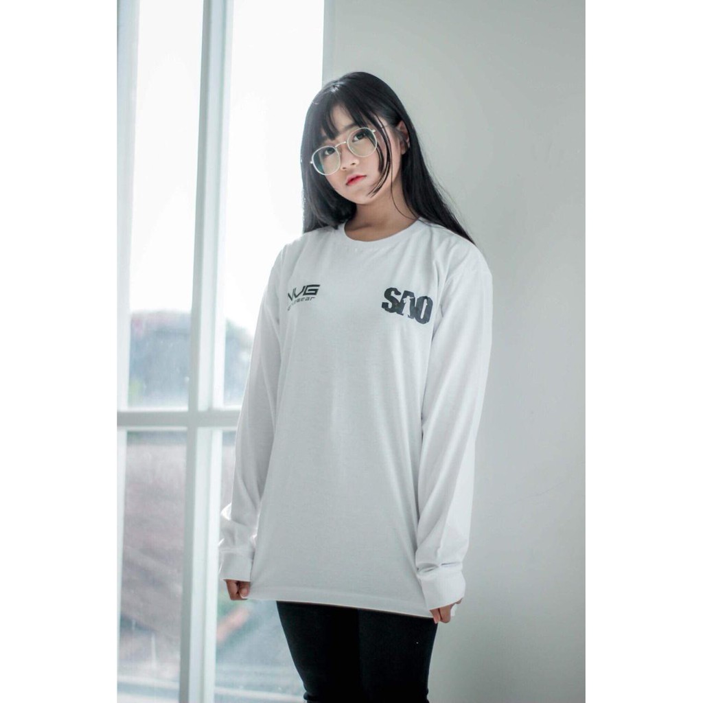 Longsleeve Sword Art Online SAO Anime Manga Color White