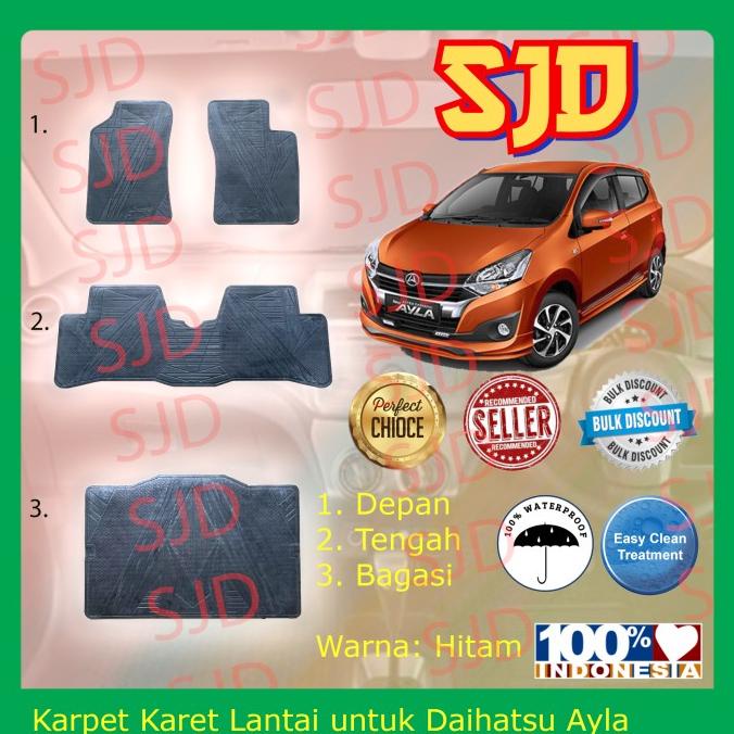 Karpet Mobil / Karpet Karet Lantai Mobil Daihatsu Ayla