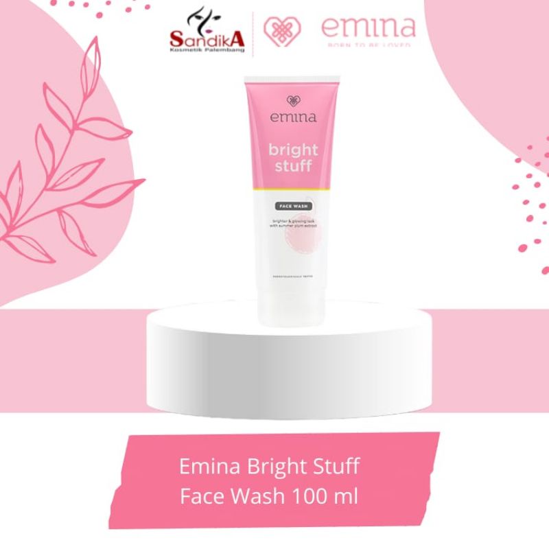 Emina Bright Stuff face wash/pembersih wajah