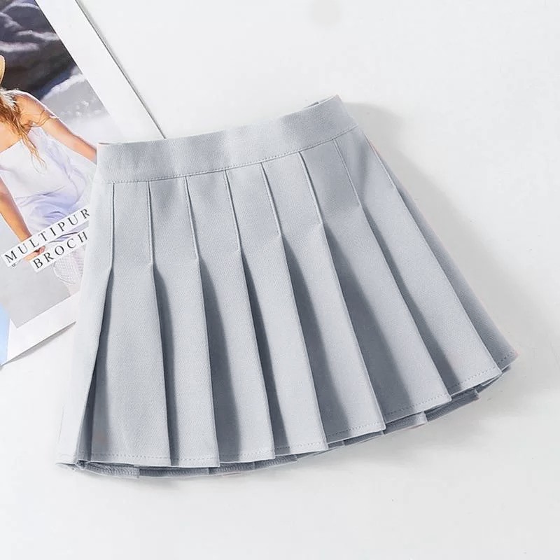 ✅𝐅𝐎𝐈𝐒𝐒® Rok Pendek Wanita Mini Skirt Korea Tennis Skirt With Inner Rok Mini 1150