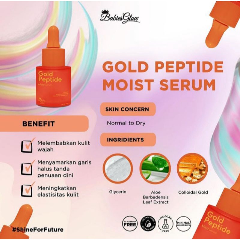 Babies glow Gold Peptide Moist Serum