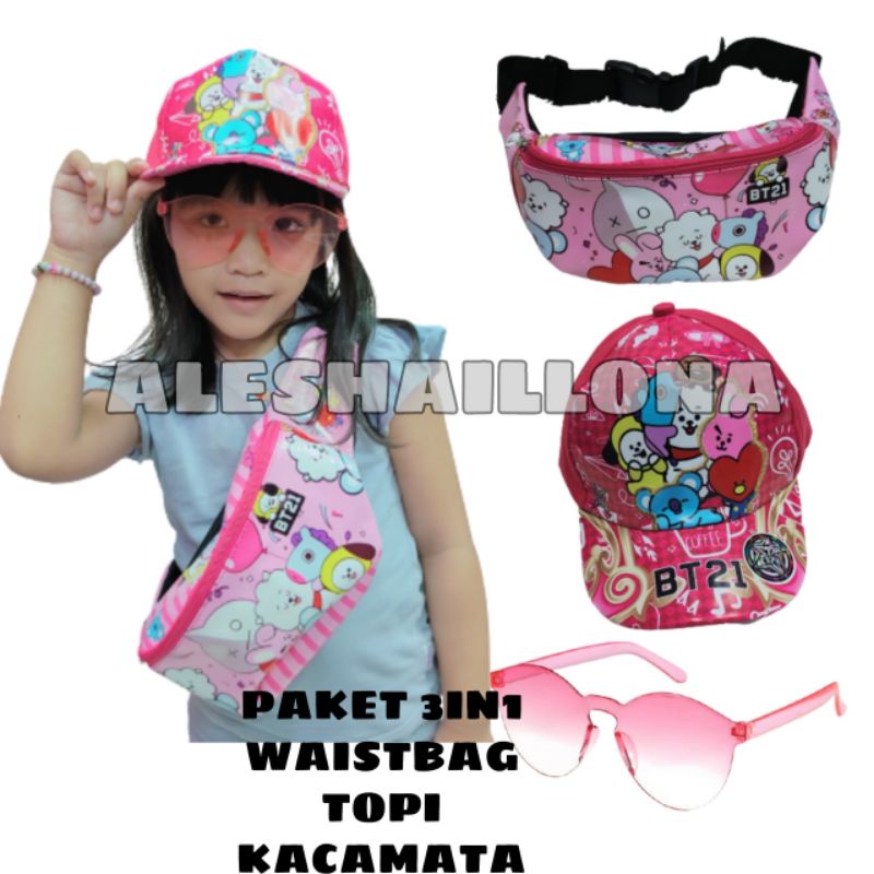 0Tas SLempang waistbag anak BT