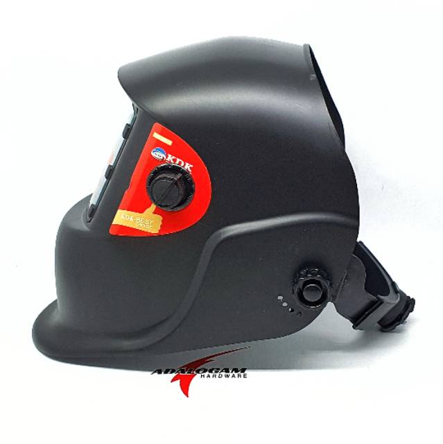 Helm Las Otomatis KDK - Auto Darkening Helmet Kedok Las