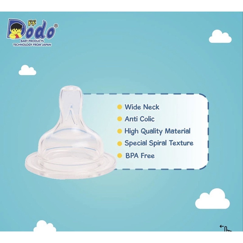 Dodo Nipple Deluxe Blister - Dot Bayi