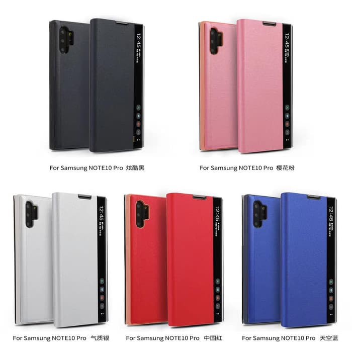 Xiaomi Redmi Note 9 New / Redmi Note 9 Pr New Case Clear Cover Digital Standing Auto Lock Book Cover