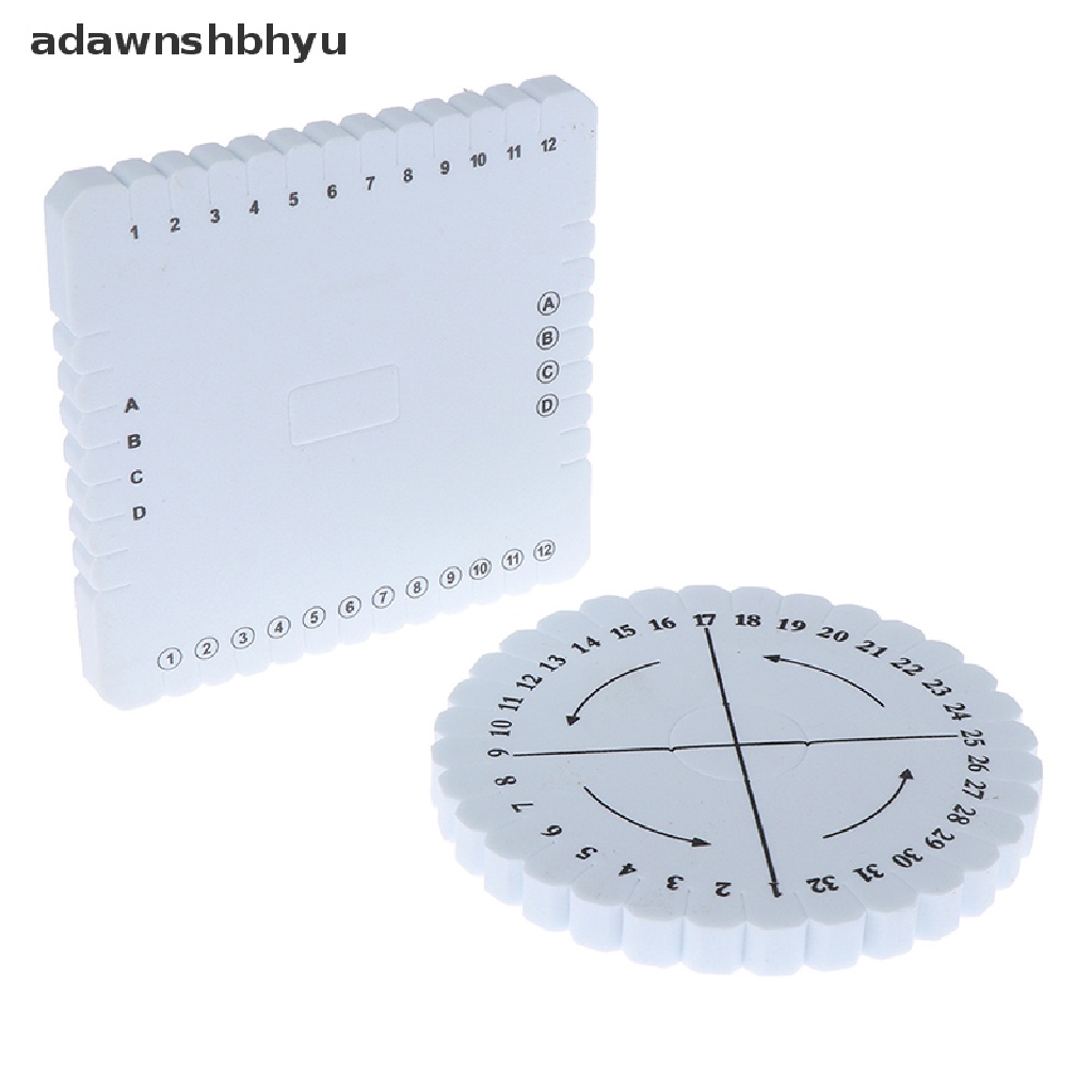 Adawnshbhyu Kumihimo Beading Cord Disc/Disk Mengepang Kepang Piring DIY Handmade