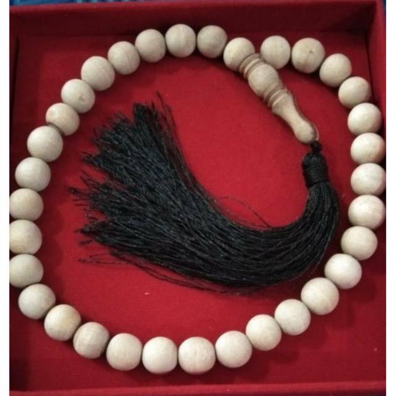tasbih kayu kaboa sancang asli Garut 88butir dan 99mm