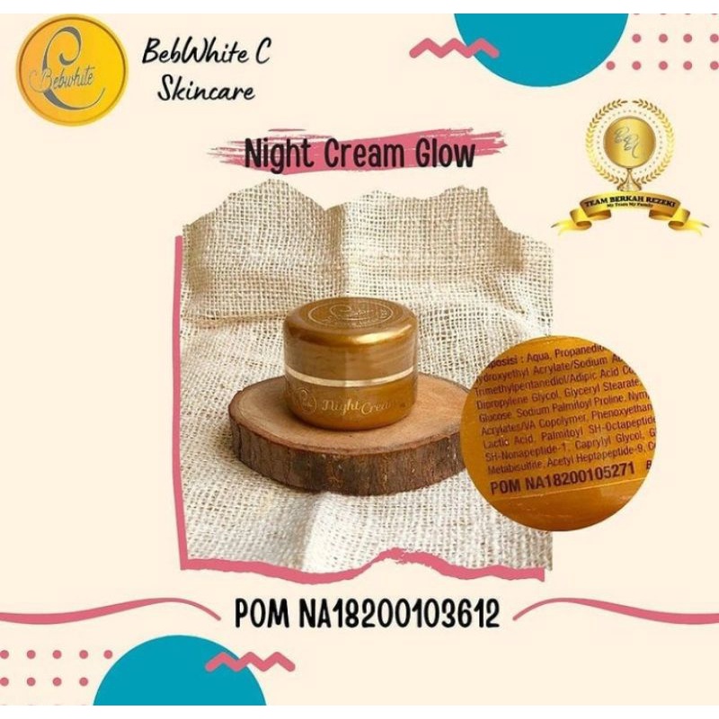 NIGHT CREAM BEBWHITE C BBC SKINCARE/CREAM MALAM BBC