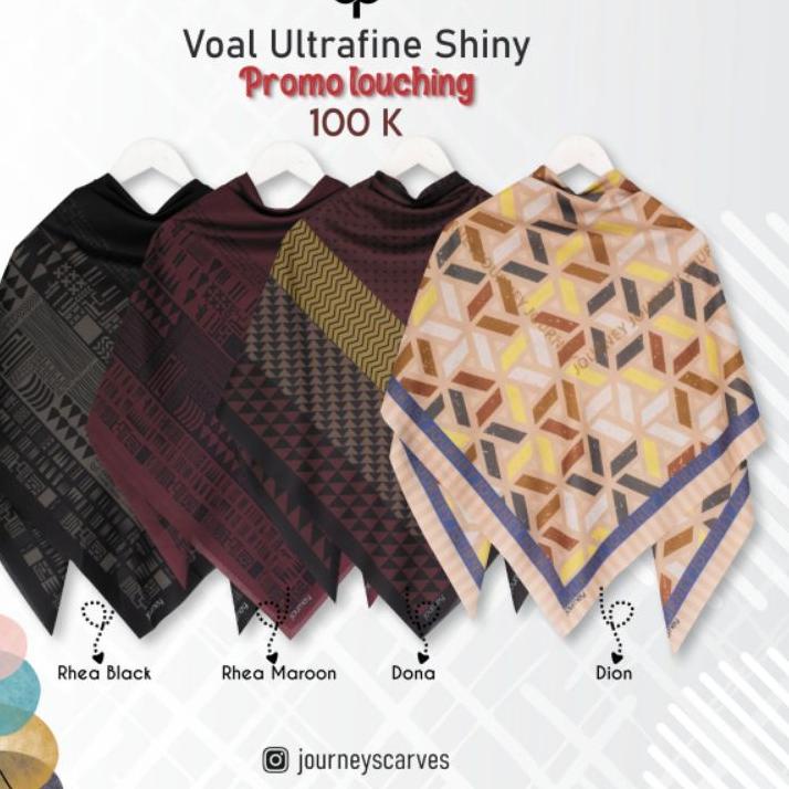 Wow Murah Meriah.. Promo Jilbab Reguler Journey Scarves
