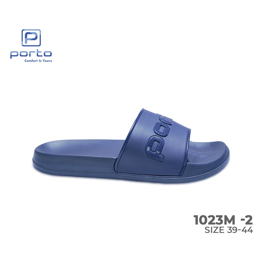 gof PORTO 1023M Sandal Pria Sandal Selop Sandal Rumah Nyaman Anti Slip Sandal slop pria Casual