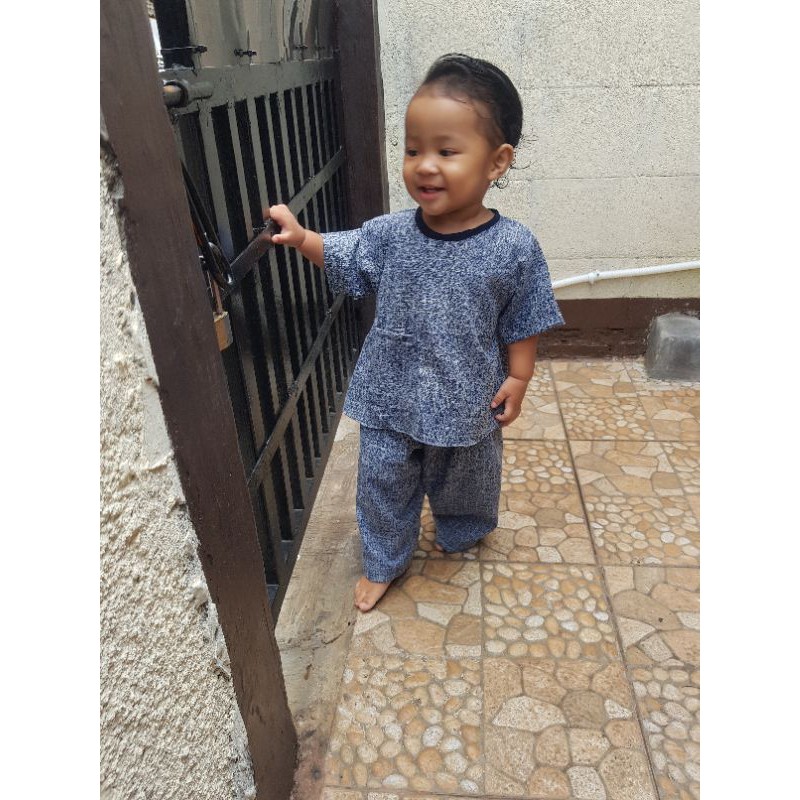 Khawla Set - Setelan Baju Tidur Anak Perempuan Linen