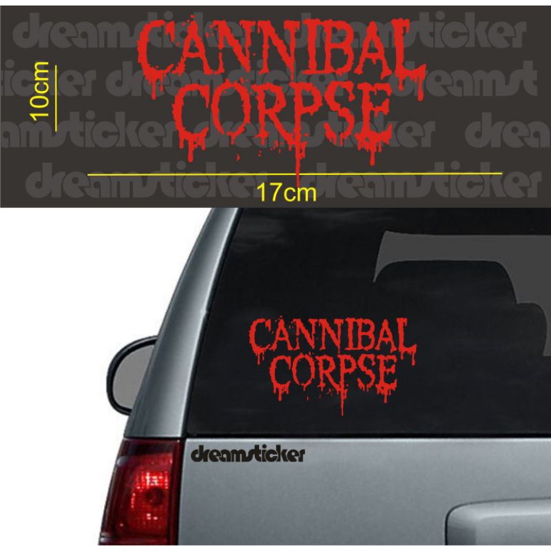 

Sticker Stiker Musik Band Cannibal Corpse