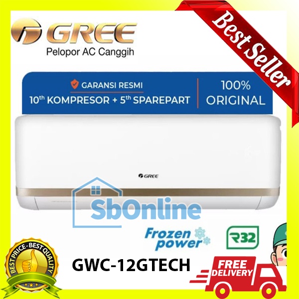 AC GREE GWC-12GTECH Healthy Smart Inverter GTECH 1.5 PK