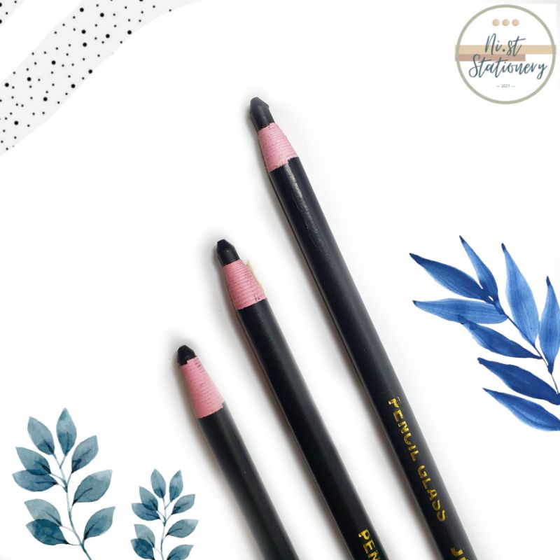 

[PENCIL GLASS] Joyko Pencil Glass / Pensil Kaca Warna Hitam